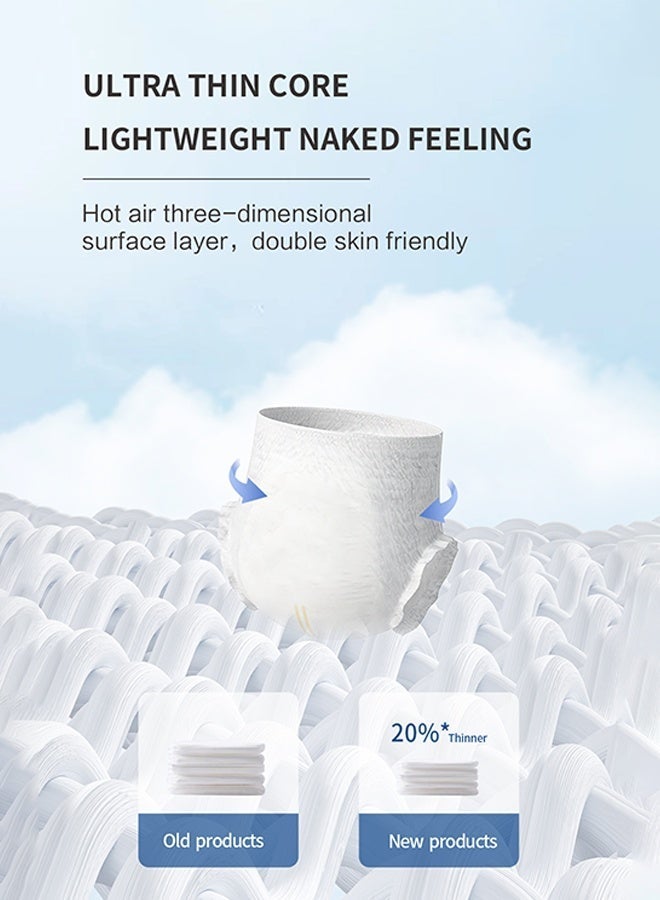 YOULI Baby Pants Diapers【Super Pack】 XL Size 4 (9-14 kg) Effectively prevents diaper rash  40 Diapers - Image 5